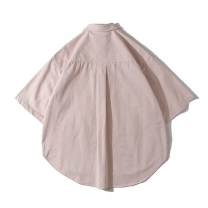 オックス　ワイド　半袖シャツ　N1401