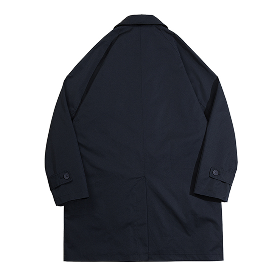 高密度ポリエステル　ワイド　ステンカラーコート　N1274