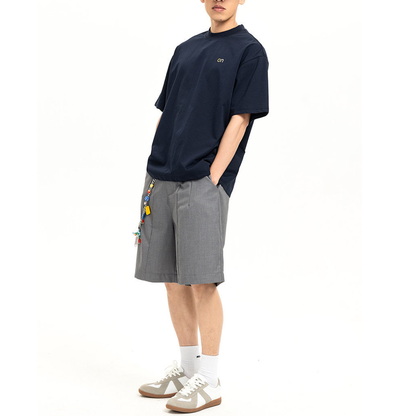 【on】クルーネック　プリントロゴTシャツ　N1622