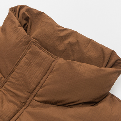 Faux layered wool polo collar knit N748