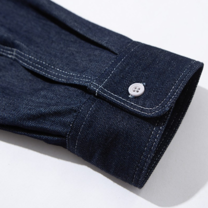 デニム　ワークシャツ　N1037