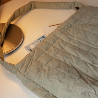 Quilted Big Shoulder Bag N710