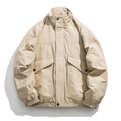 ホワイトダウン　ビッグポケット　ジャケット　N1020