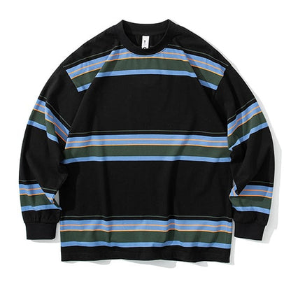 モダンボーダー　長袖Ｔシャツ　B271