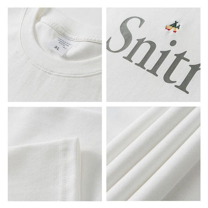 【Snitr】プリントTシャツ　B124