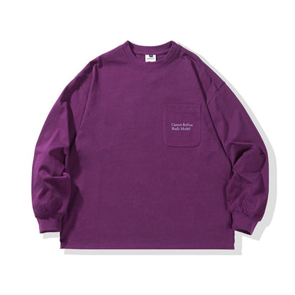 Cannot Refuse プリント　ロングスリーブ　Tシャツ　C273
