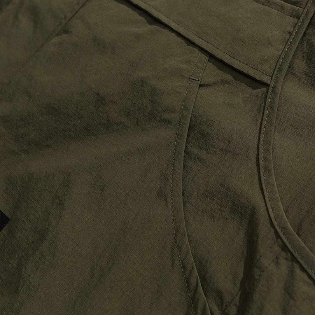リップストップ　サイドファスナー　ジャケット　B897