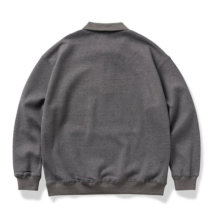 Waffle Half Zip Pullover C194