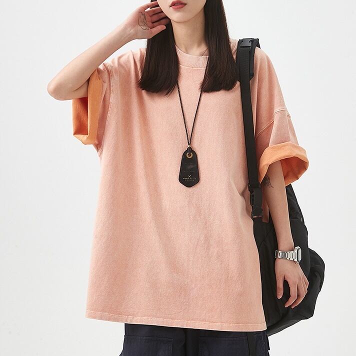 フェードカラー Ｔシャツ B235 オレンジ