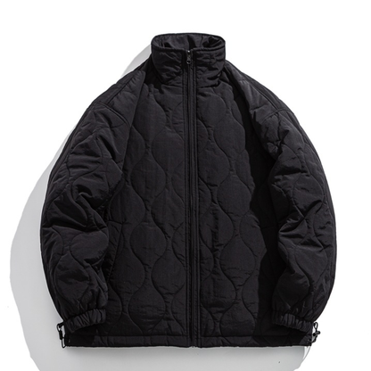 フリースライナー　ウェーブキルティング　ジャケット　N1021