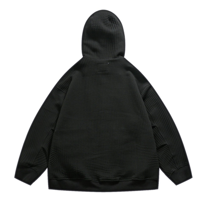 ワッフル　フードジャケット　N1042