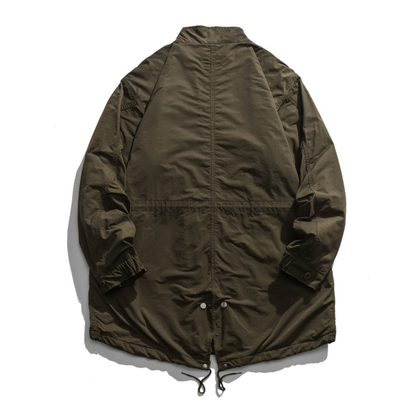 ナイロンコットン　ユーティリティ　モッズコート　N1272