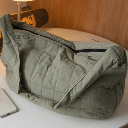 Quilted Big Shoulder Bag N710