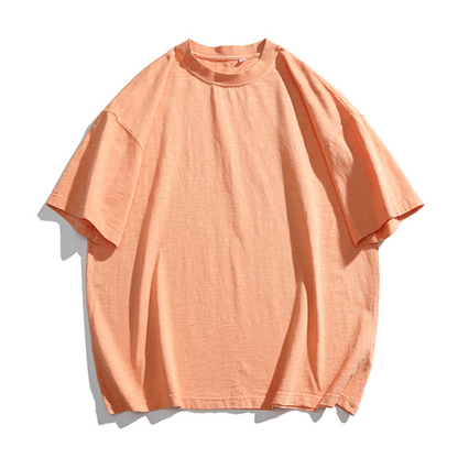 メランジコットン　ワイドTシャツ　N1633　