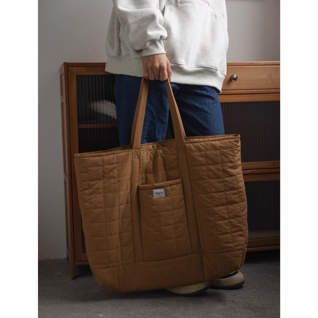 Quilted Big Tote Bag N709