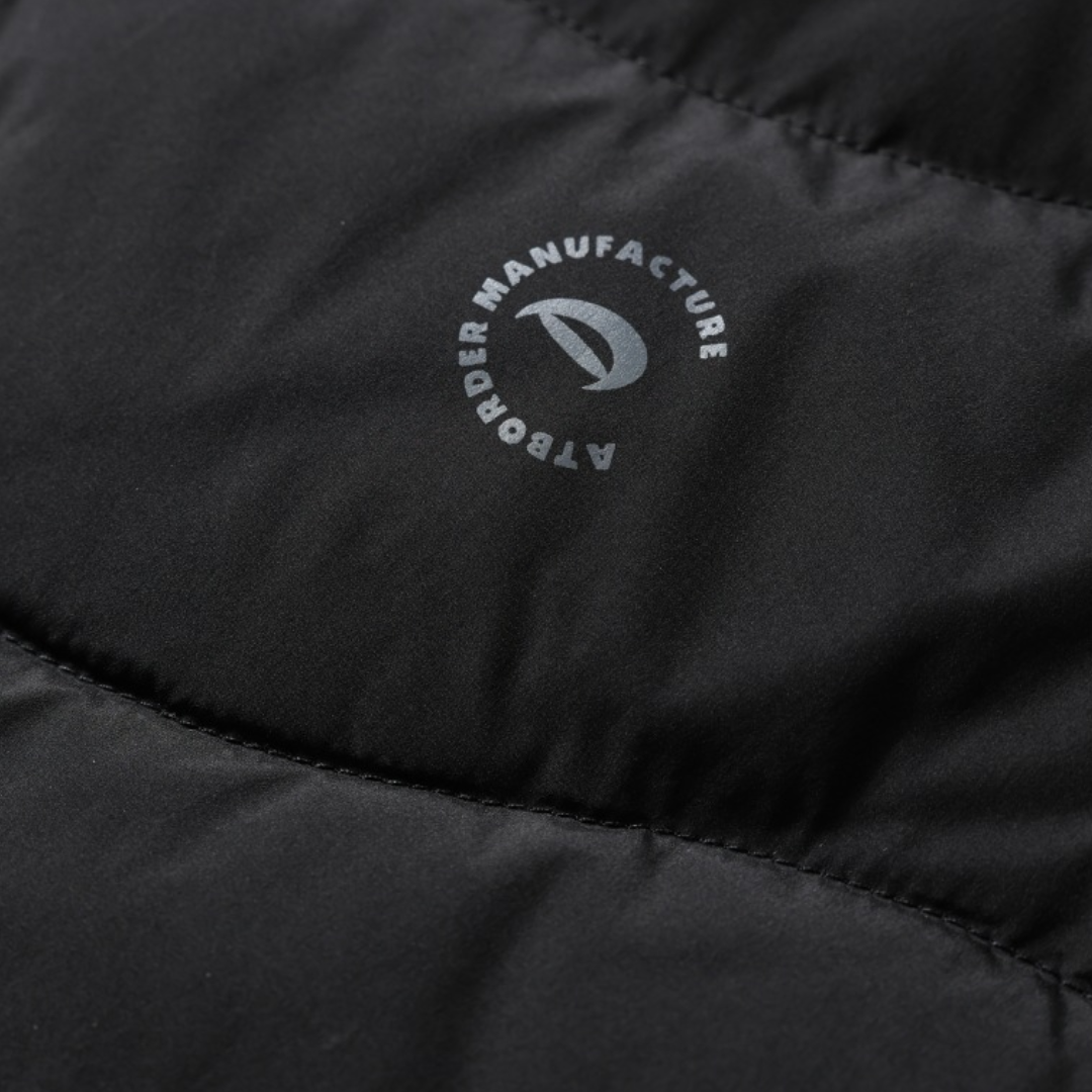 ウェーブステッチ　ダウンベスト　N1278