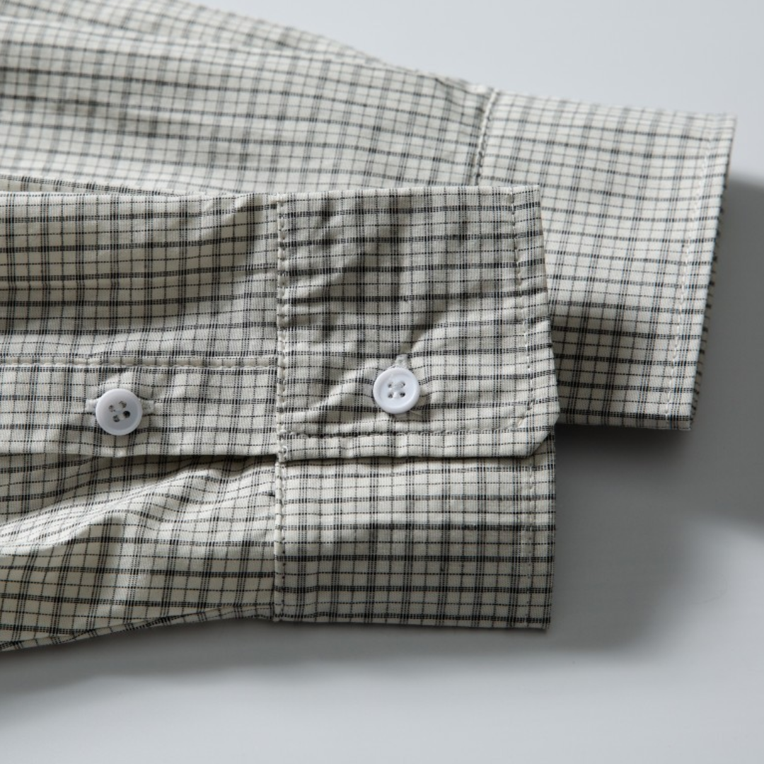 グラフチェック　レギュラーシャツ　N1275