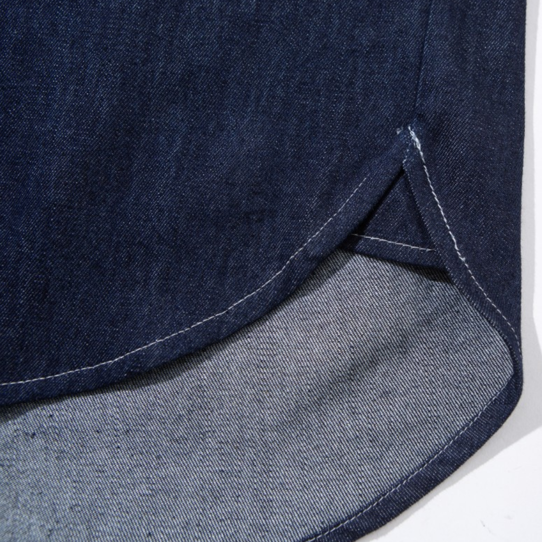 デニム　ワークシャツ　N1037