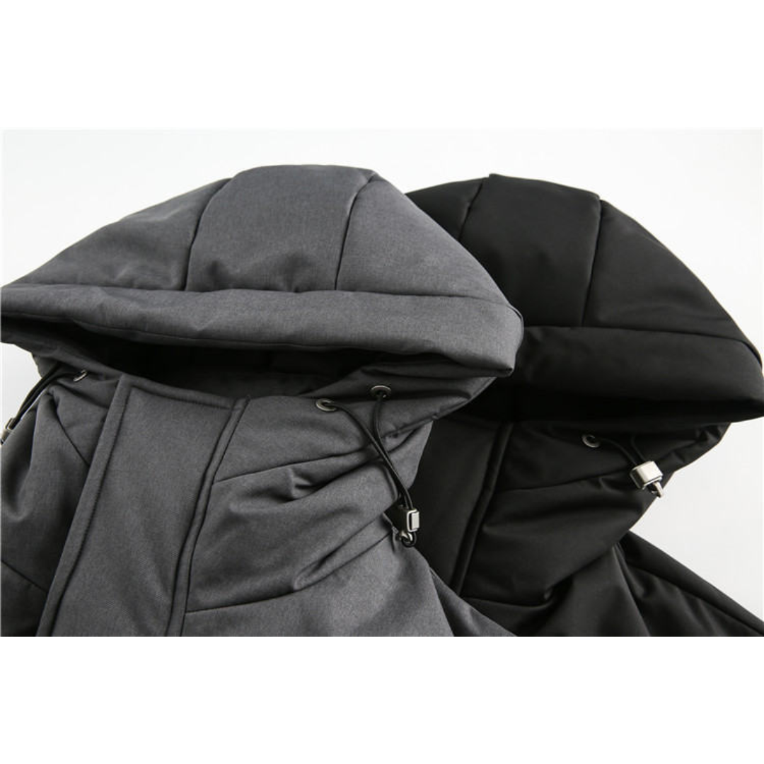 ホワイトダウン　レイヤースタンド　フードコート　N961