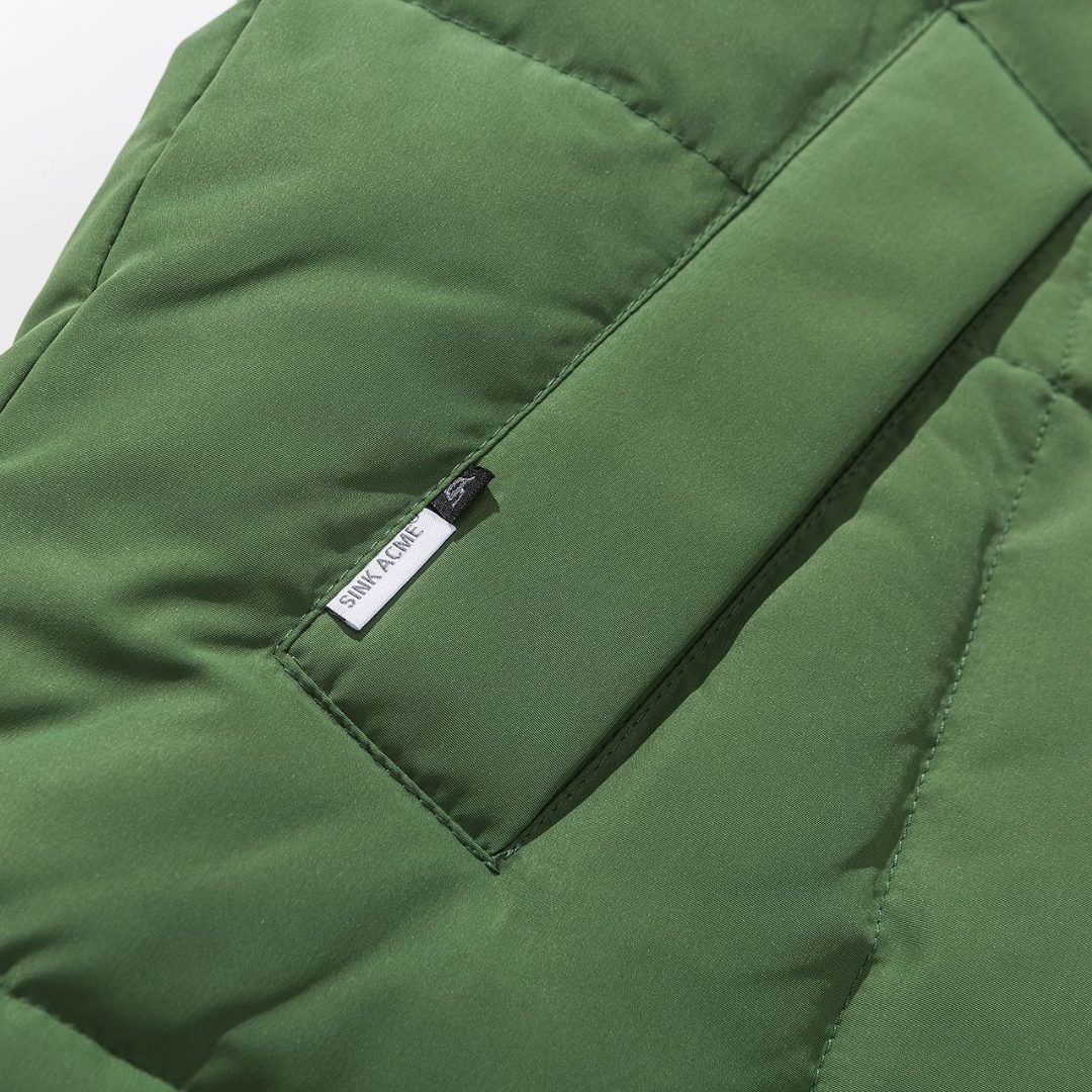 Faux layered wool polo collar knit N748