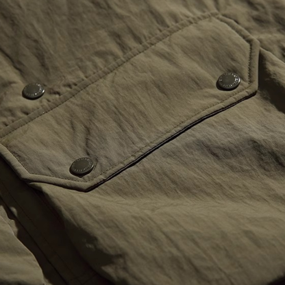 アシンメトリーポケット　パテッド　ベスト　N1332