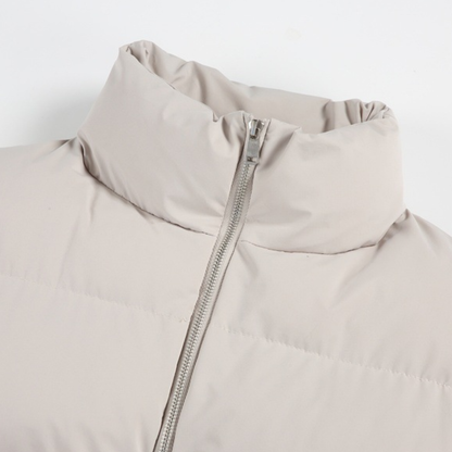 パデッド　ジップアップ　スタンドベスト　N1032