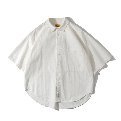 オックス　ワイド　半袖シャツ　N1401