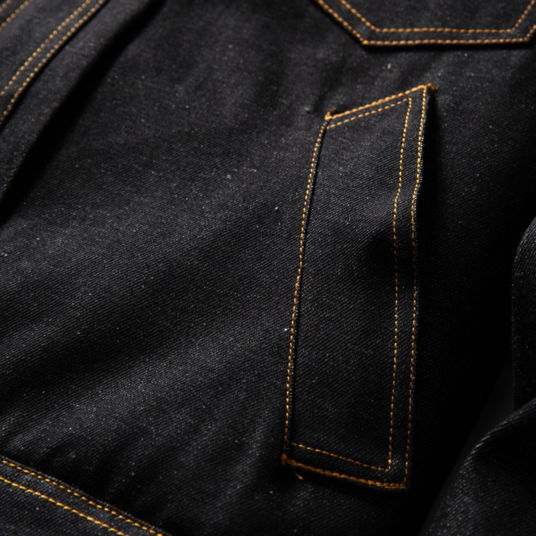 Faux layered wool polo collar knit N748