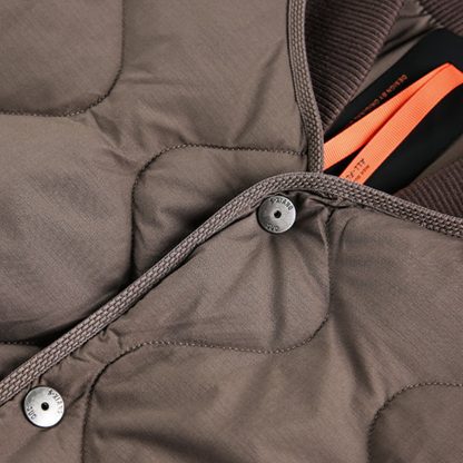 ホワイトダウン　リブカラージャケット　N962