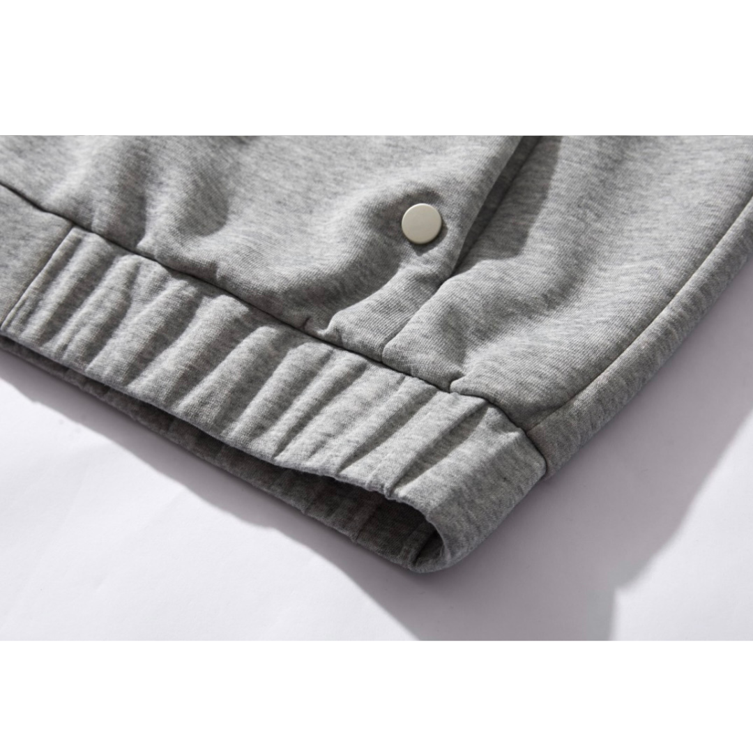 コットンポリエステル　スタンドカラージャケット　N1067