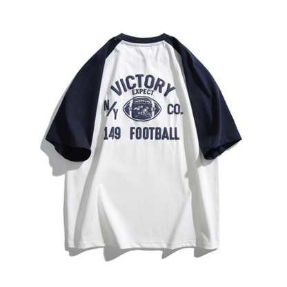 カレッジプリント　ラグランスリーブ　Tシャツ　1597