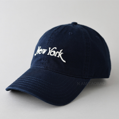 【New York】6パネル　キャップ　N474