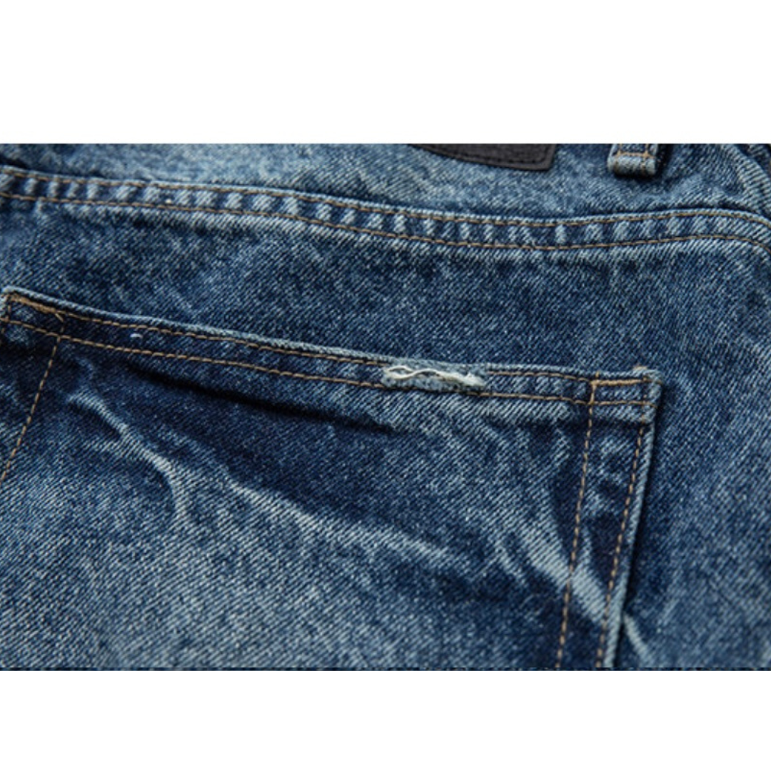 ダメージデニム　ワイド　パンツ　N991