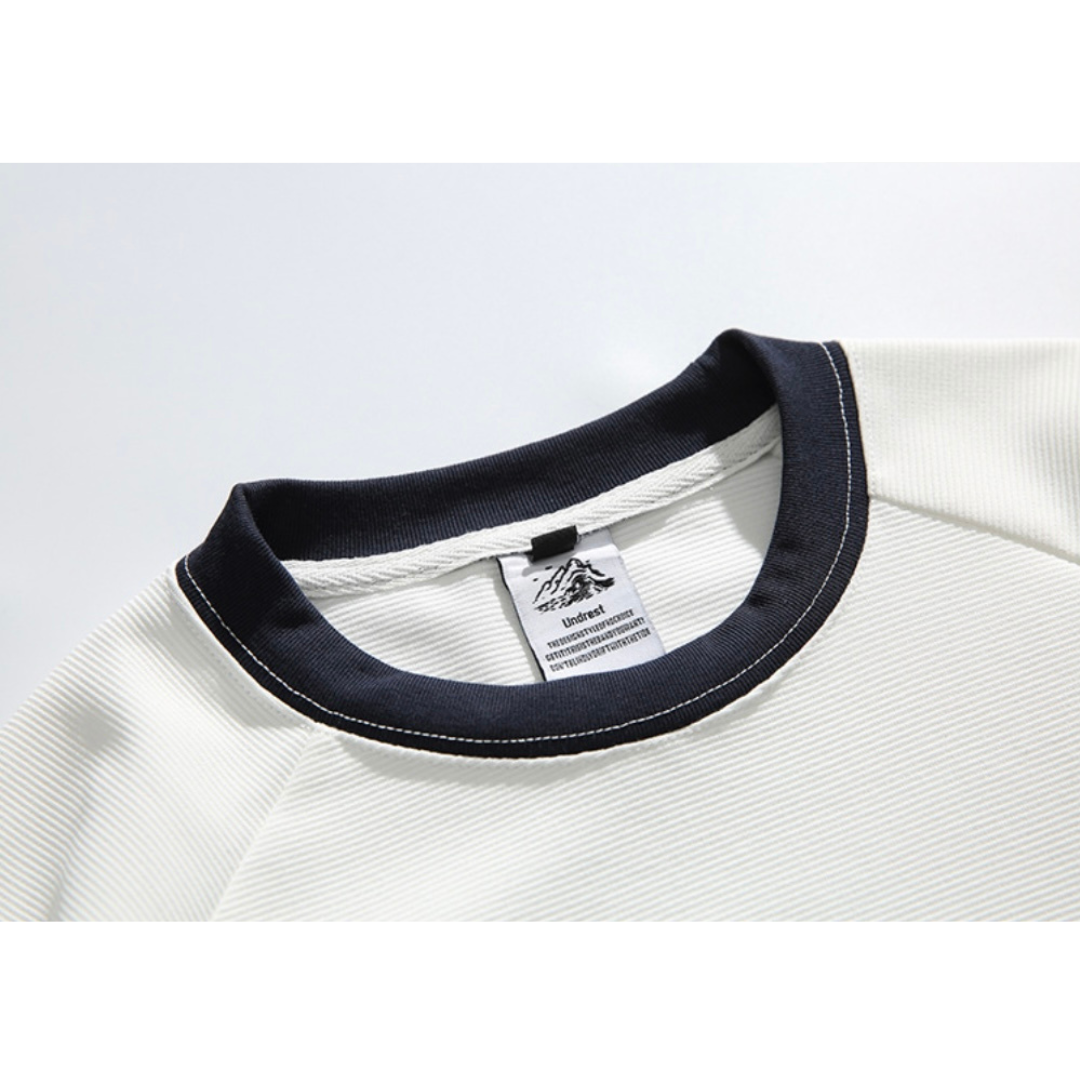 ストレッチ　バイカラー長袖Ｔシャツ　N1088