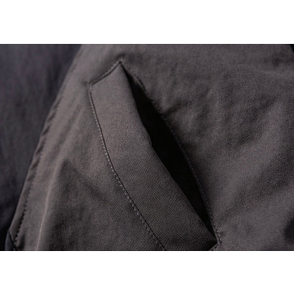 ライナーキルティング　バイカラー　フードジャケット　N911