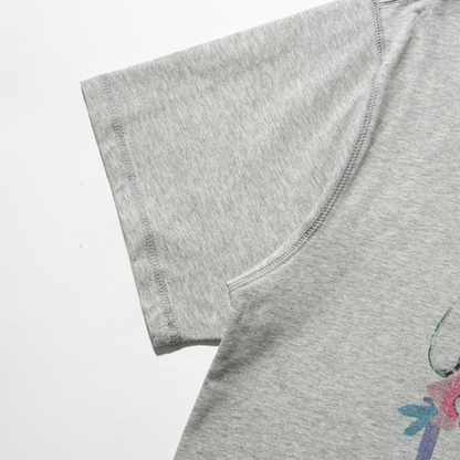 フェードプリントDog　Tシャツ　N217