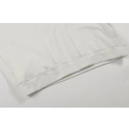 オーバーサイズ　ストレッチ　5分袖　Tシャツ　N1489
