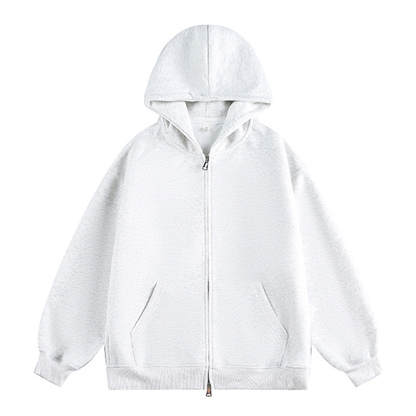 ヘビーウェイト　ダブルジップ　スウェットパーカー　N1147