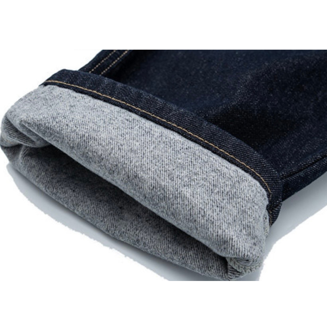 パッチリペア　デニム　ワイドパンツ　N1246