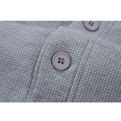 ワッフル裏毛　カーディガン　N1283