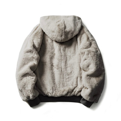 リバーシブル　ファーフリース　ジャケット　N979