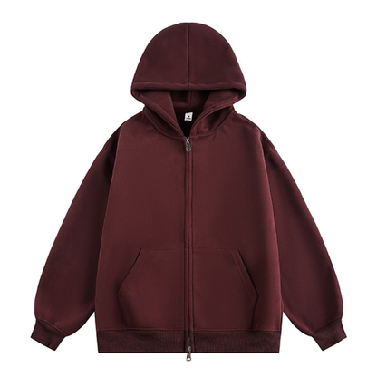 ヘビーウェイト　ダブルジップ　スウェットパーカー　N1147