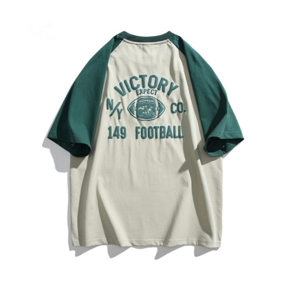 カレッジプリント　ラグランスリーブ　Tシャツ　1597