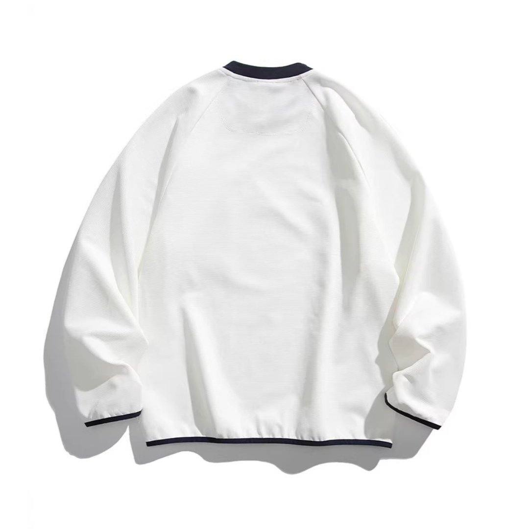 ストレッチ　バイカラー長袖Ｔシャツ　N1088