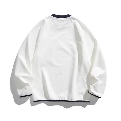 ストレッチ　バイカラー長袖Ｔシャツ　N1088