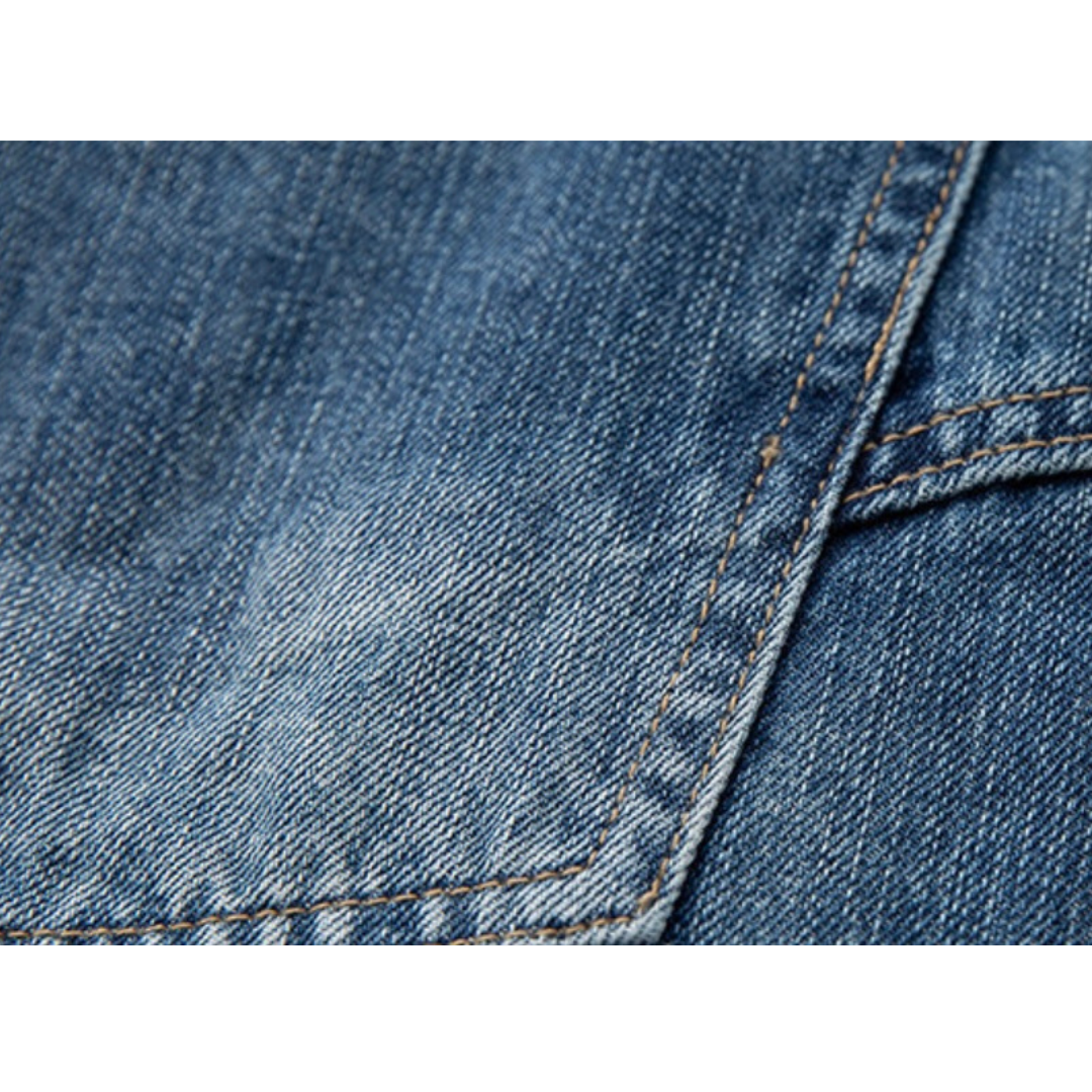 ダメージデニム　ワイド　パンツ　N990