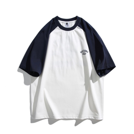 カレッジプリント　ラグランスリーブ　Tシャツ　1597
