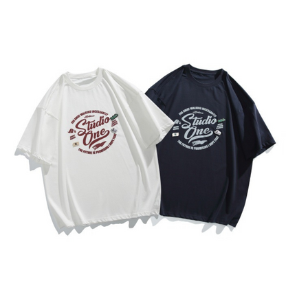【Studio One】ロゴ　プリントTシャツ　N241