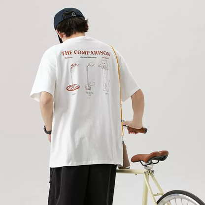 【THE COMPARISON】CAT　プリントTシャツ　N436