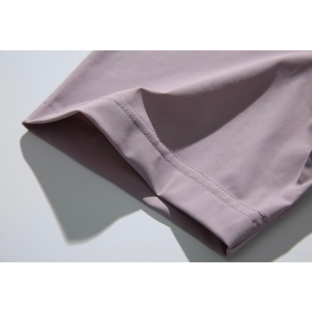 ストレッチナイロン　サイドジップポケット　Tシャツ　N1425